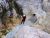 Canyoning abseiling testing tour